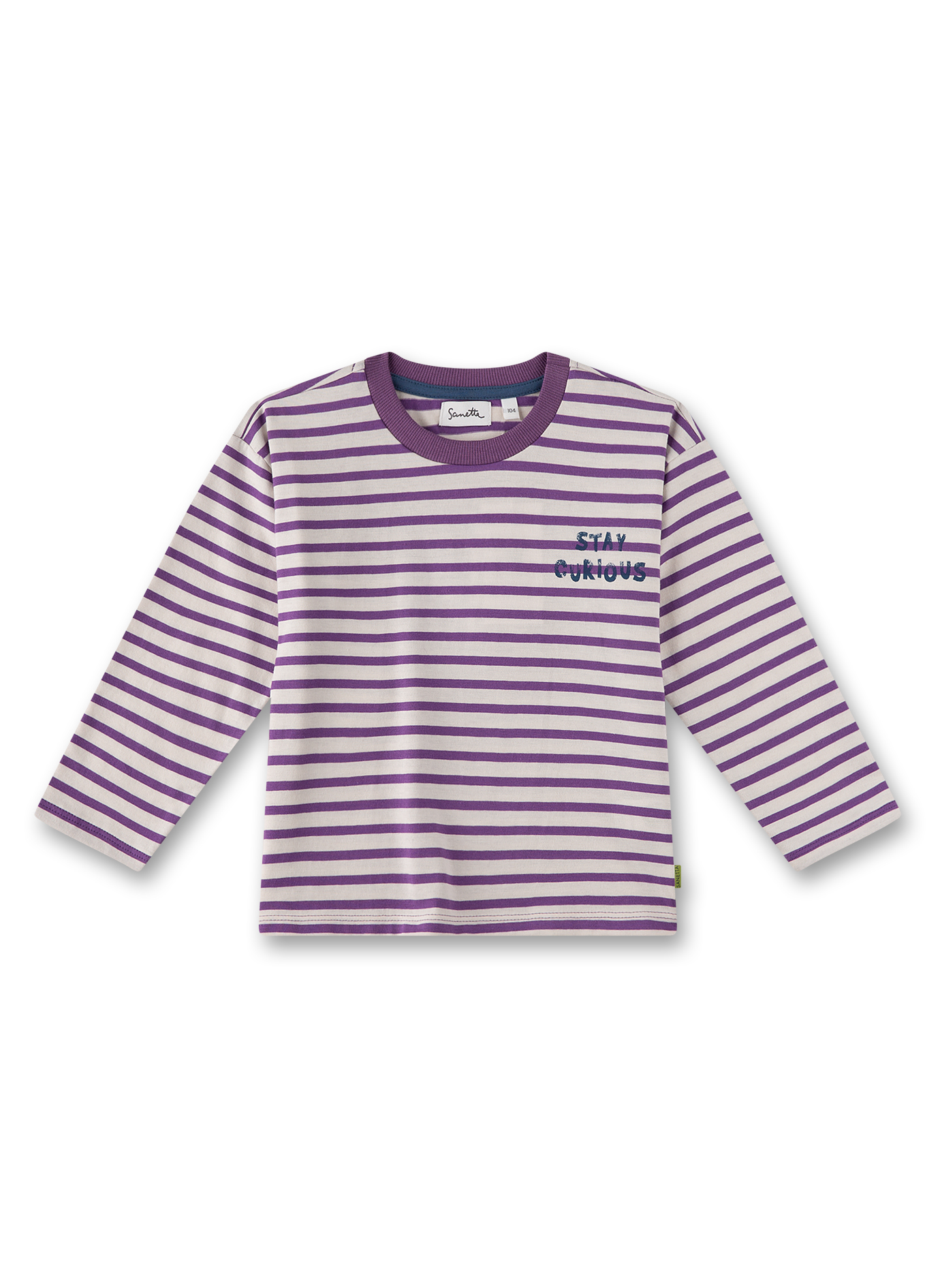 Jungen-Langarmshirt Lila