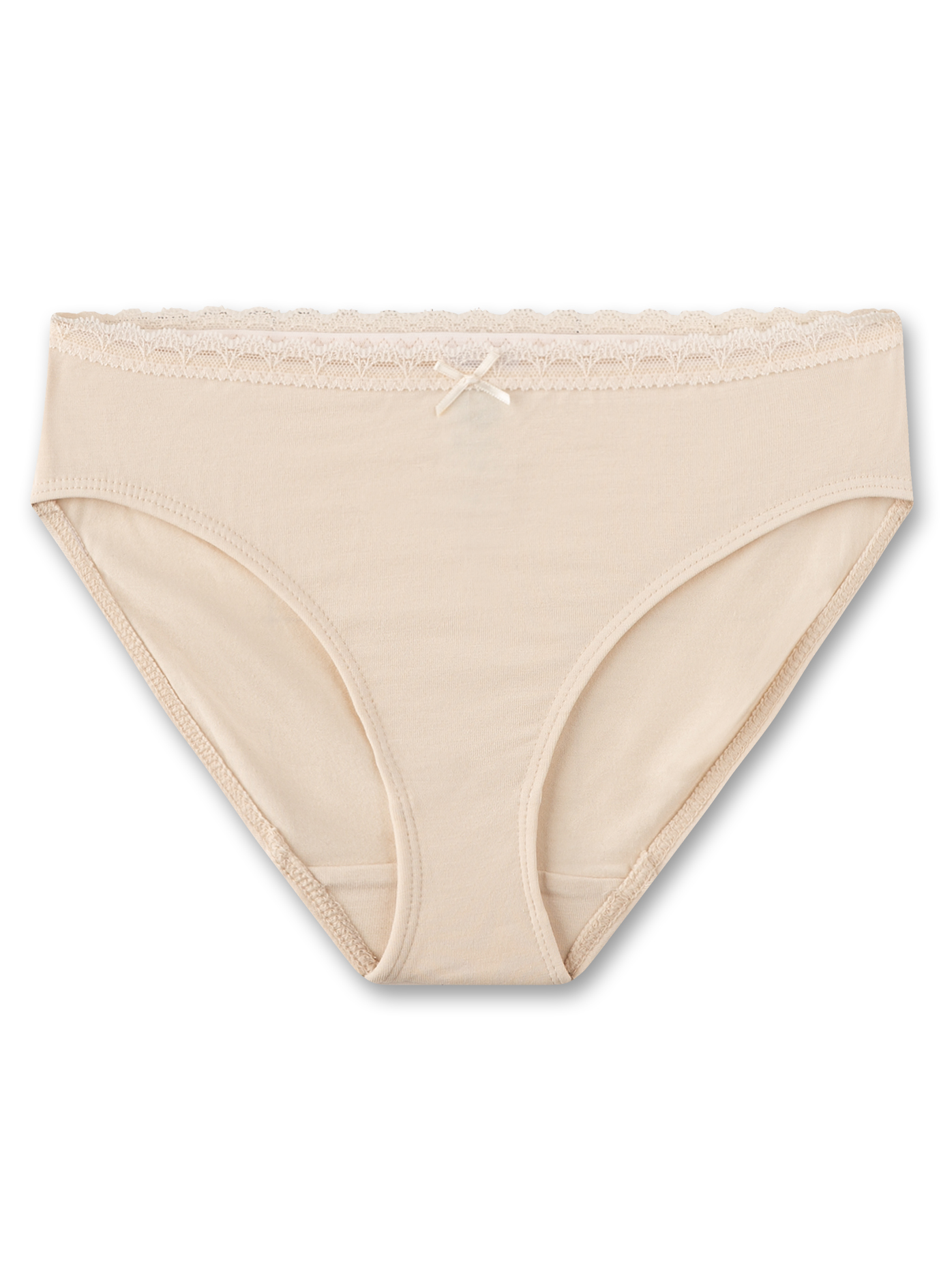 Mädchen-Slips (Doppelpack) Beige